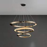 MERLIN Ring Chandelier by Lampadom - close-up