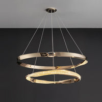 MERLIN Ring Chandelier by Lampadom - top view