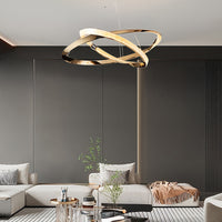 MERLIN Ring Chandelier by Lampadom - scale reference