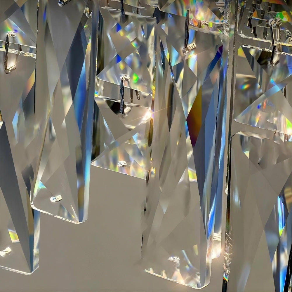 MICHELLE B Ring Chandelier by Lampadom - top view