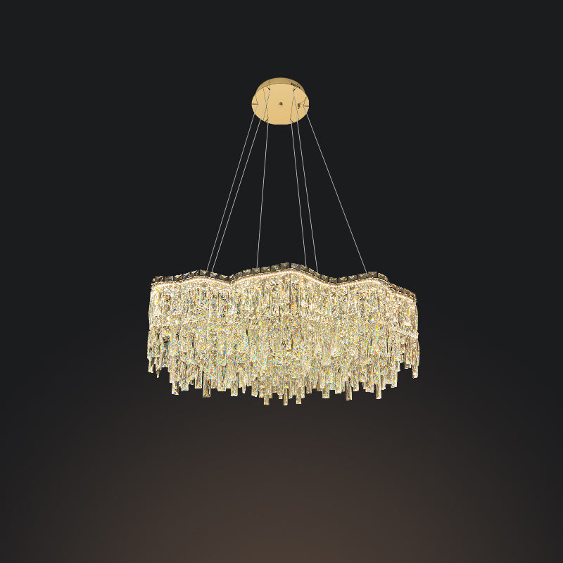 MICHELLE Ring Chandelier by Lampadom - close-up