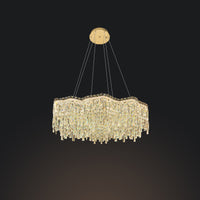 MICHELLE Ring Chandelier by Lampadom - close-up