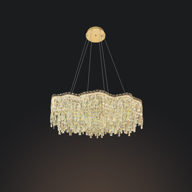 MICHELLE Ring Chandelier by Lampadom - close-up