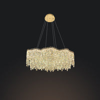 MICHELLE Ring Chandelier by Lampadom - close-up