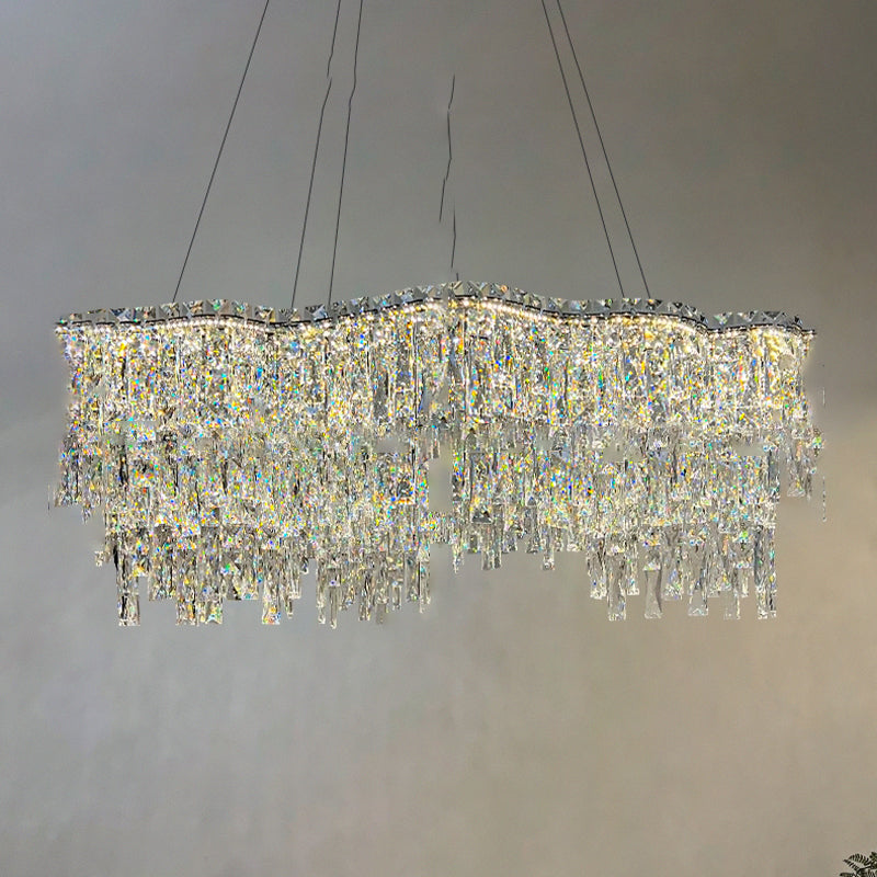 MICHELLE B Ring Chandelier by Lampadom - close-up