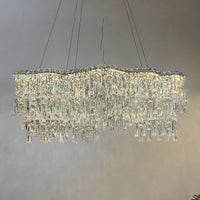 MICHELLE B Ring Chandelier by Lampadom - close-up