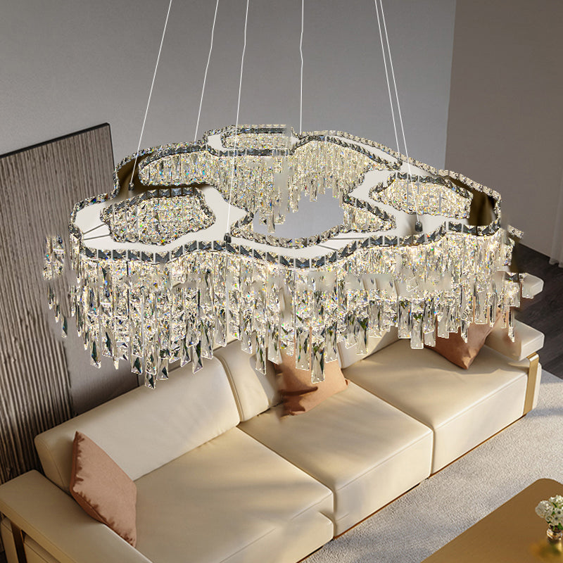 MICHELLE B Ring Chandelier by Lampadom - detail view