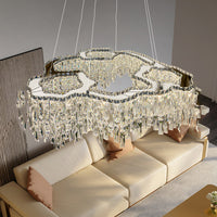 MICHELLE B Ring Chandelier by Lampadom - detail view