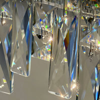MICHELLE Linear Chandelier by Lampadom - close-up