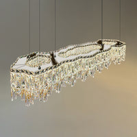 MICHELLE Linear Chandelier by Lampadom - ambient shot