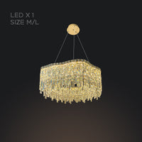 MICHELLE Ring Chandelier by Lampadom - ambient shot