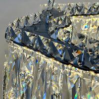 MICHELLE Ring Chandelier by Lampadom - side view