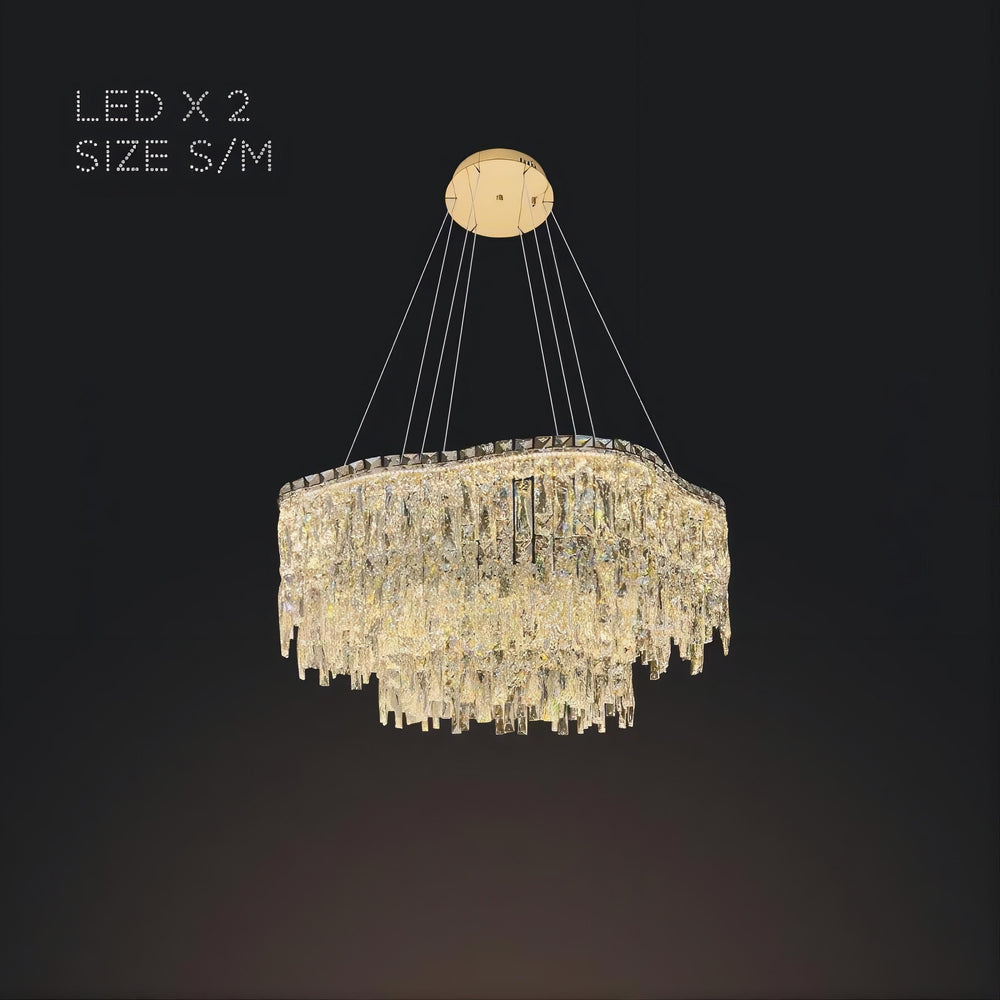 MICHELLE Ring Chandelier by Lampadom - ambient shot