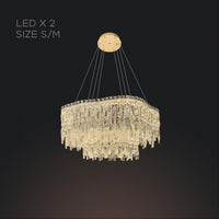MICHELLE Ring Chandelier by Lampadom - ambient shot