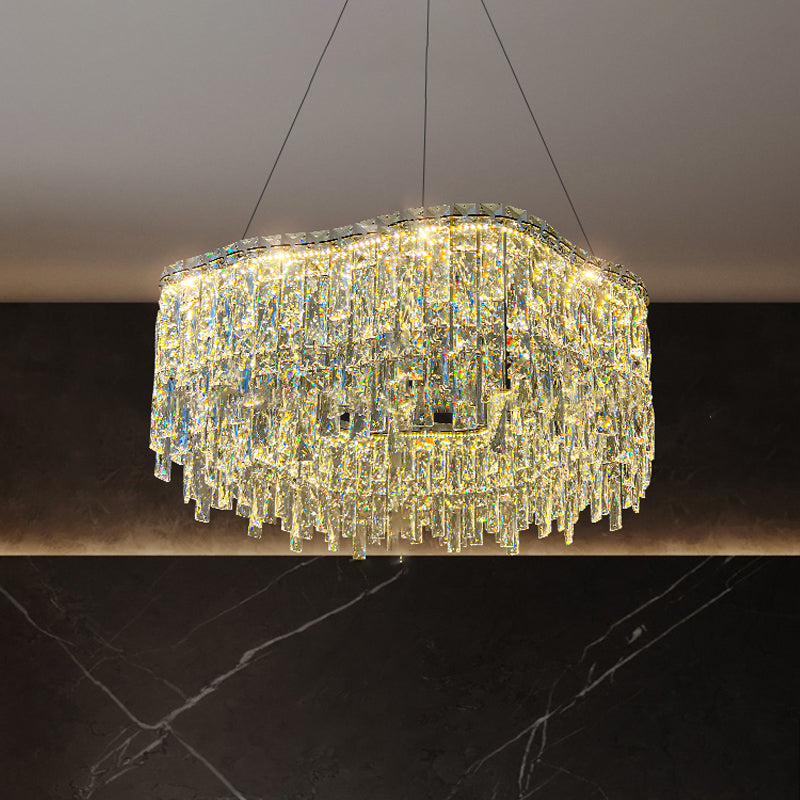 MICHELLE Ring Chandelier by Lampadom - top view