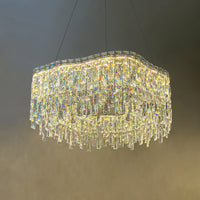 MICHELLE Ring Chandelier by Lampadom - scale reference
