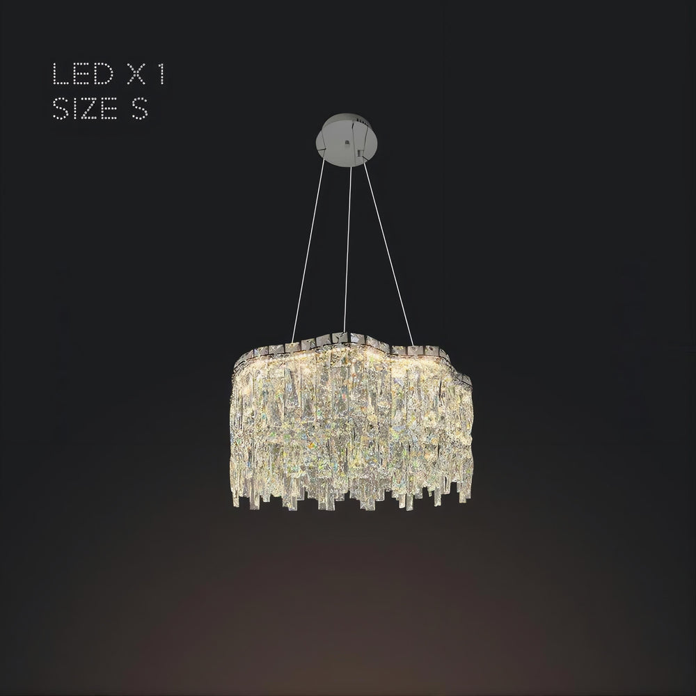 MICHELLE Ring Chandelier by Lampadom - angle view