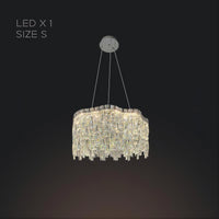 MICHELLE Ring Chandelier by Lampadom - angle view