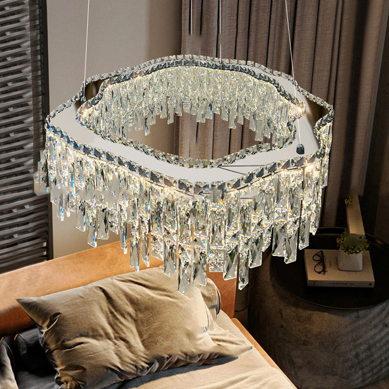 MICHELLE Ring Chandelier by Lampadom - angle view
