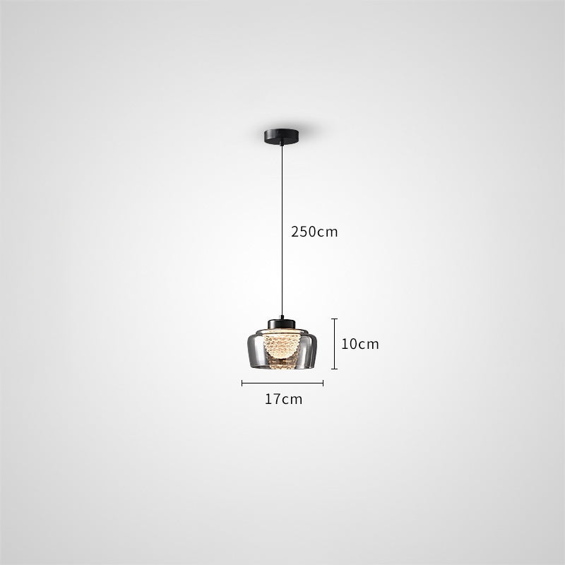 MILES Pendant by Lampadom - side view