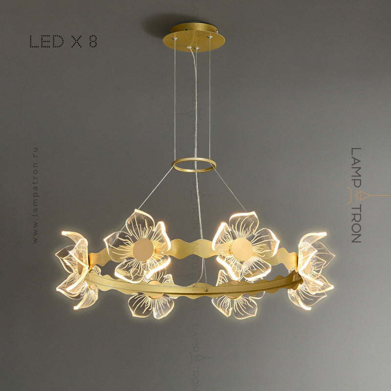 MIMOSA Ring Chandelier