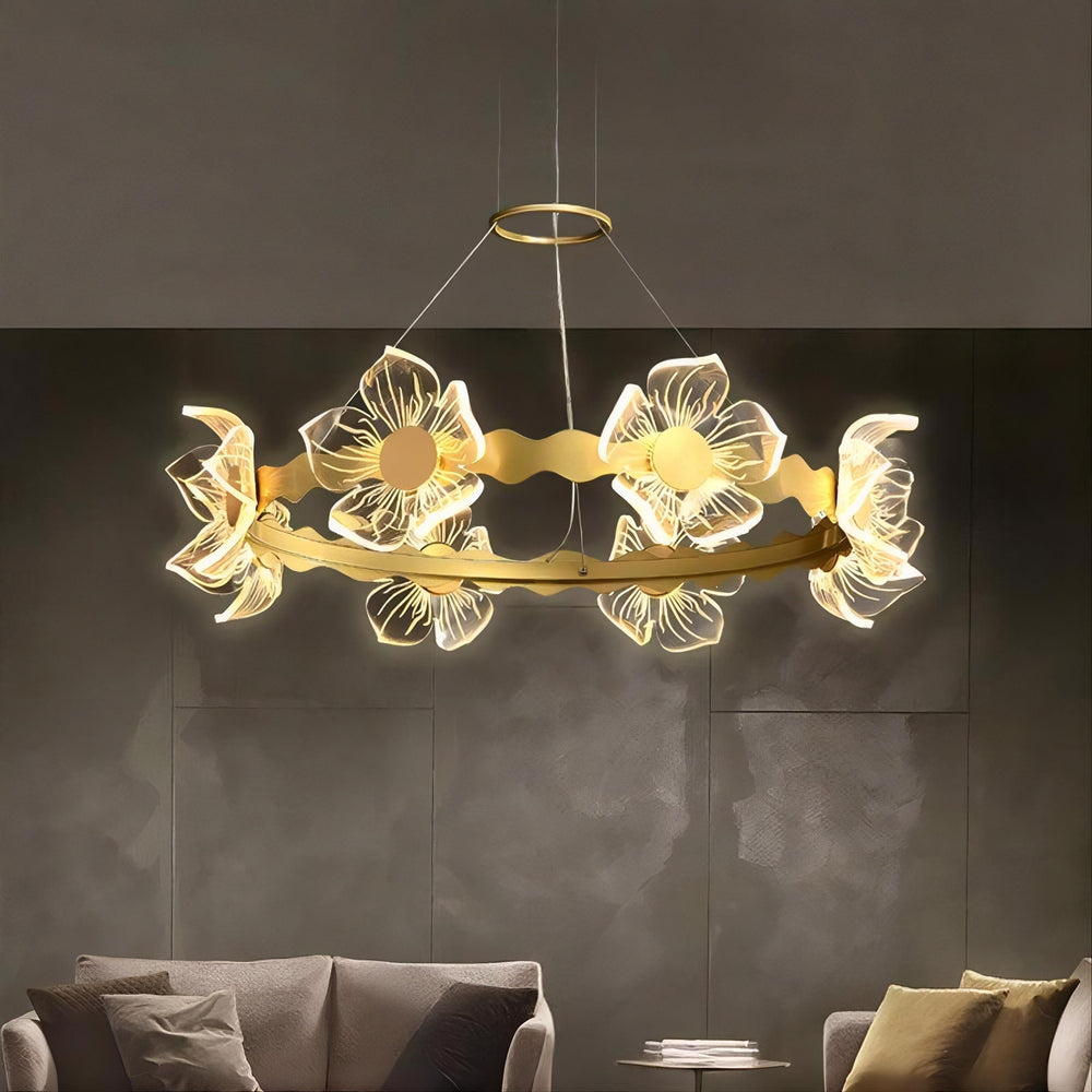 MIMOSA Ring Chandelier