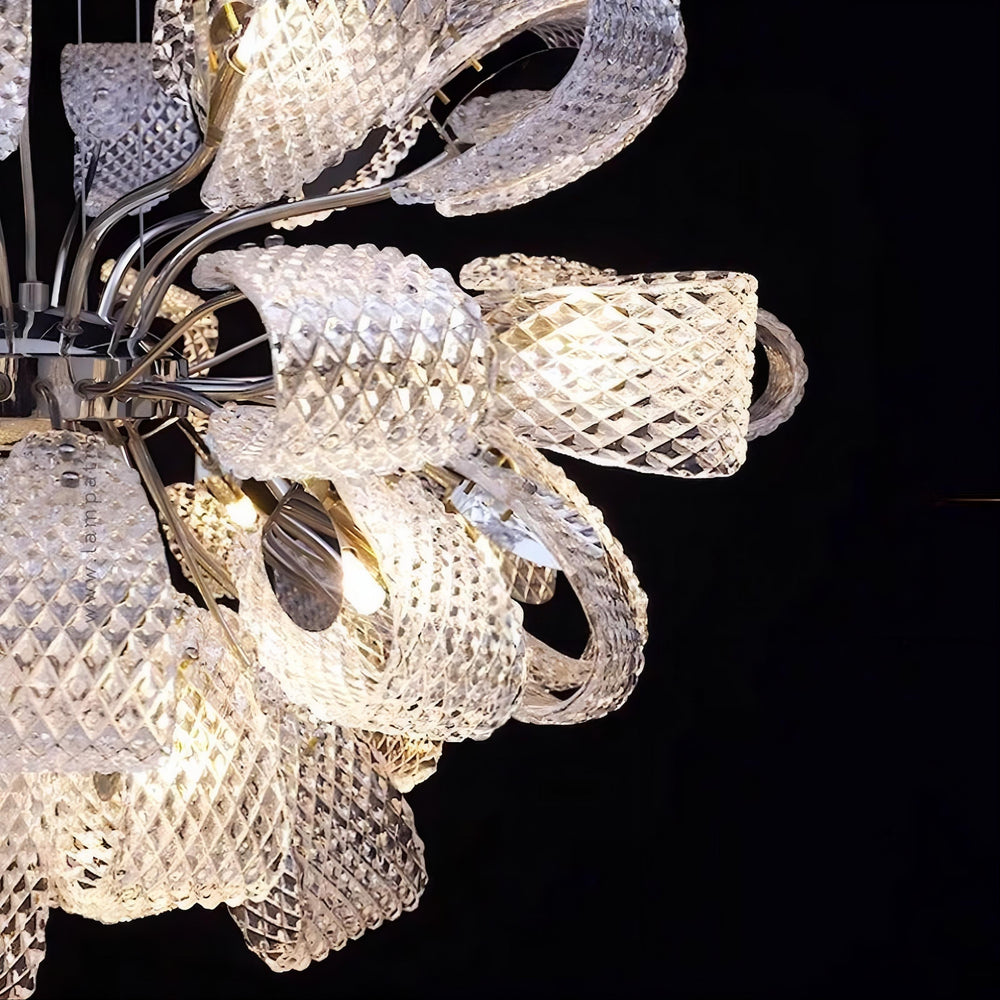 MIRABELLE Chandelier by Lampadom - side view