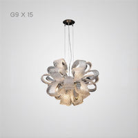 MIRABELLE Chandelier by Lampadom - scale reference
