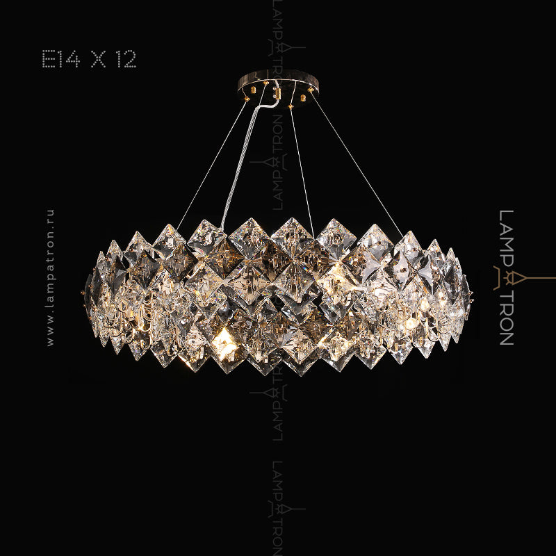 MIRAGE Ring Chandelier