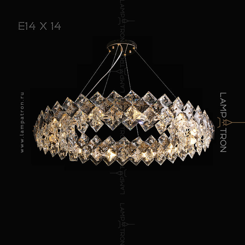 MIRAGE Ring Chandelier