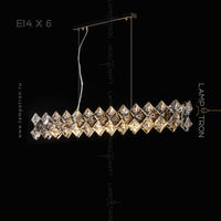 MIRAGE Linear Chandelier