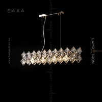 MIRAGE Linear Chandelier