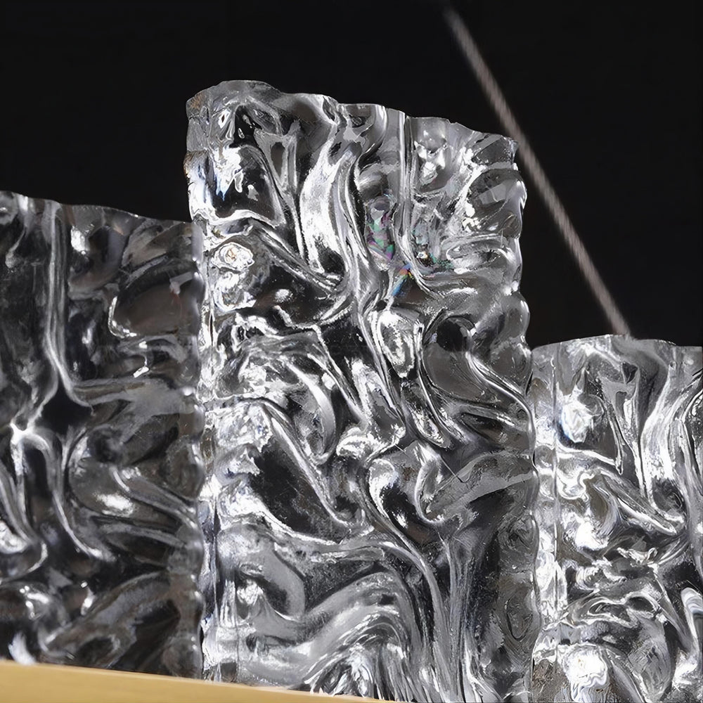MIRAMIS Ring Chandelier by Lampadom - close-up