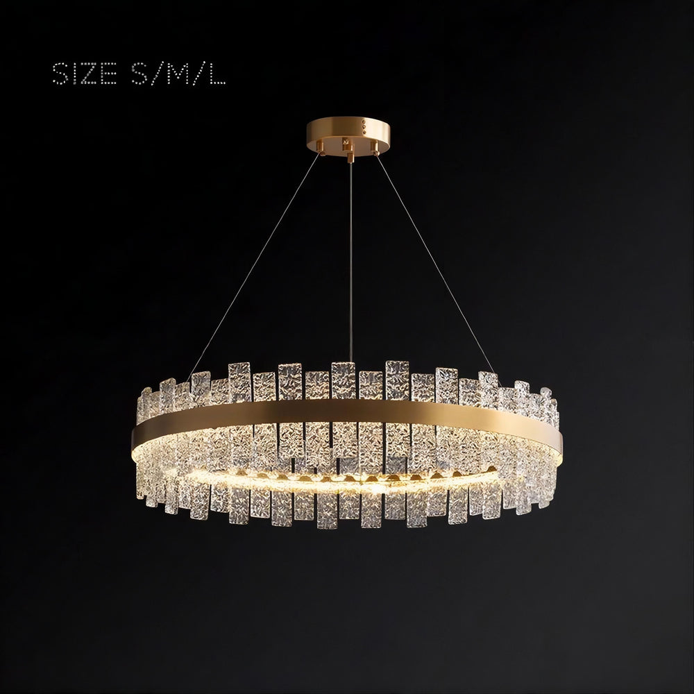 MIRAMIS Ring Chandelier by Lampadom - detail view