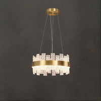 MIRAMIS Ring Chandelier by Lampadom - side view