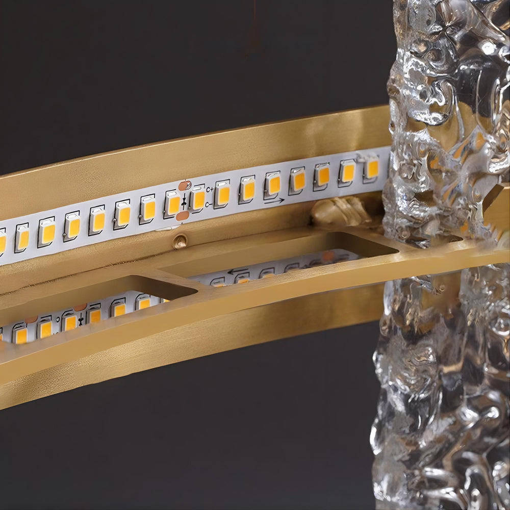 MIRAMIS Ring Chandelier by Lampadom - detail view