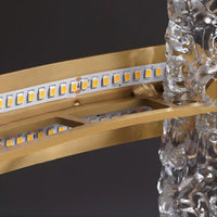 MIRAMIS Ring Chandelier by Lampadom - angle view