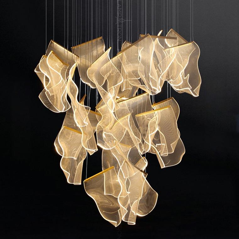 MIRAN Cascade Light by Lampadom - close-up