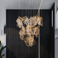 MIRAN Cascade Light by Lampadom - scale reference