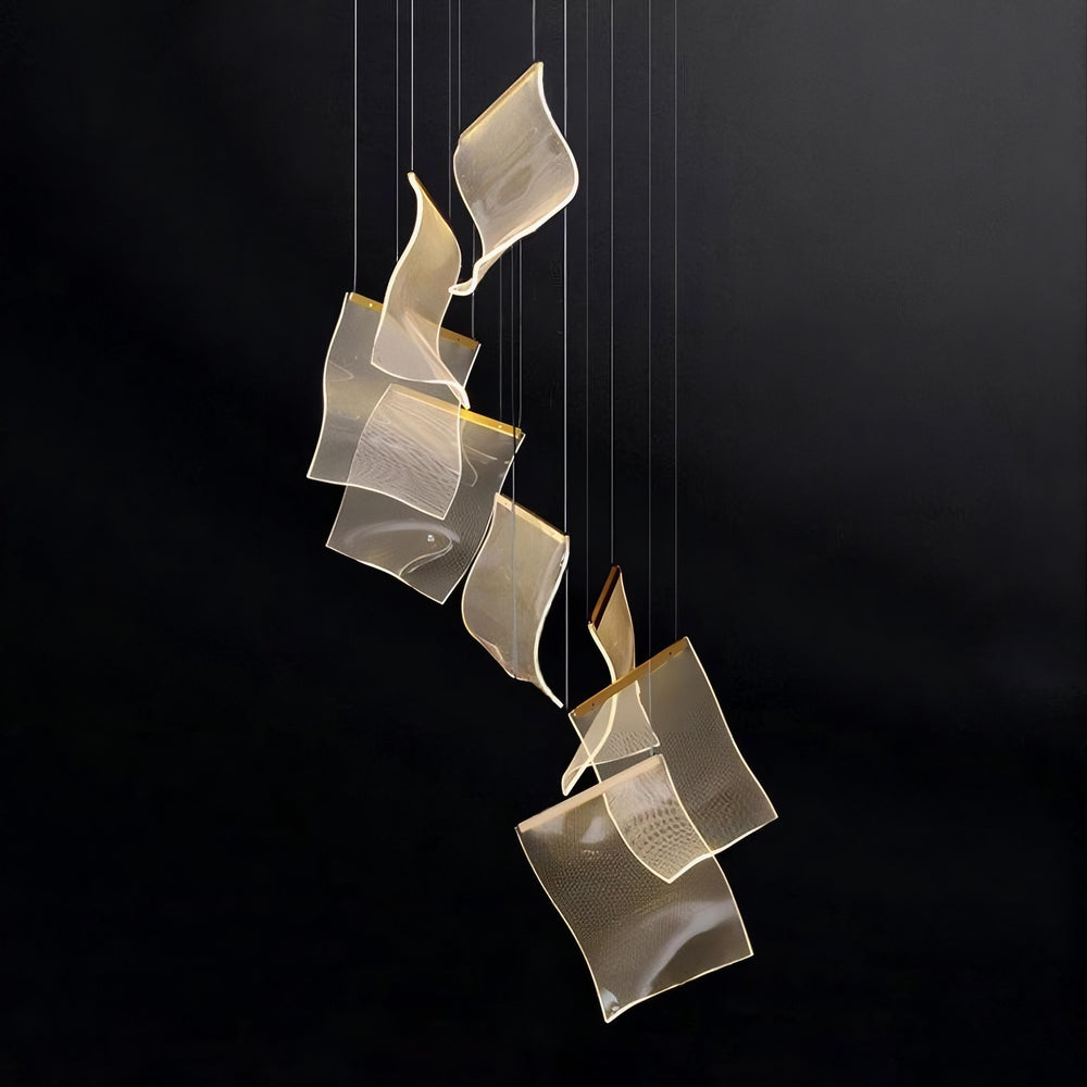 MIRAN Cascade Light by Lampadom - side view