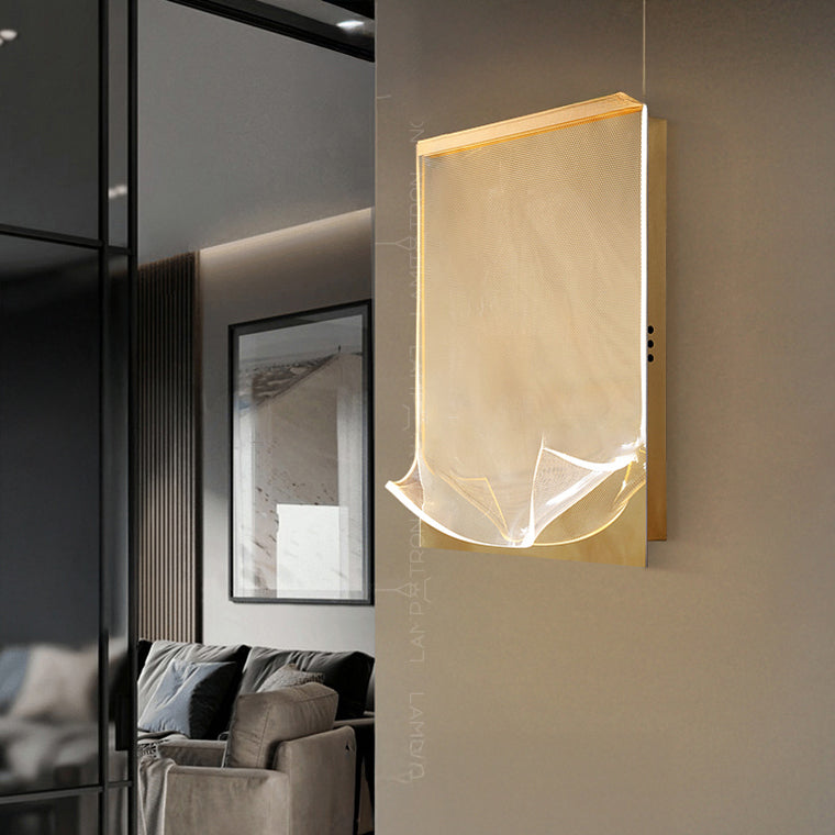 MIRAN Wall Light by Lampadom - side view