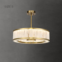 MIRANDA Chandelier by Lampadom - scale reference