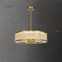 MIRANDA Chandelier by Lampadom - angle view