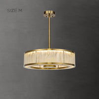 MIRANDA Chandelier by Lampadom - angle view