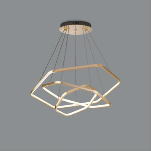 MISSION Ring Chandelier by Lampadom