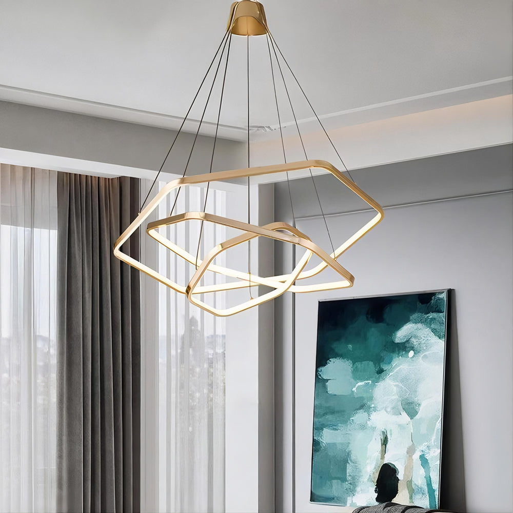 MISSION Ring Chandelier
