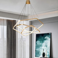 MISSION Ring Chandelier