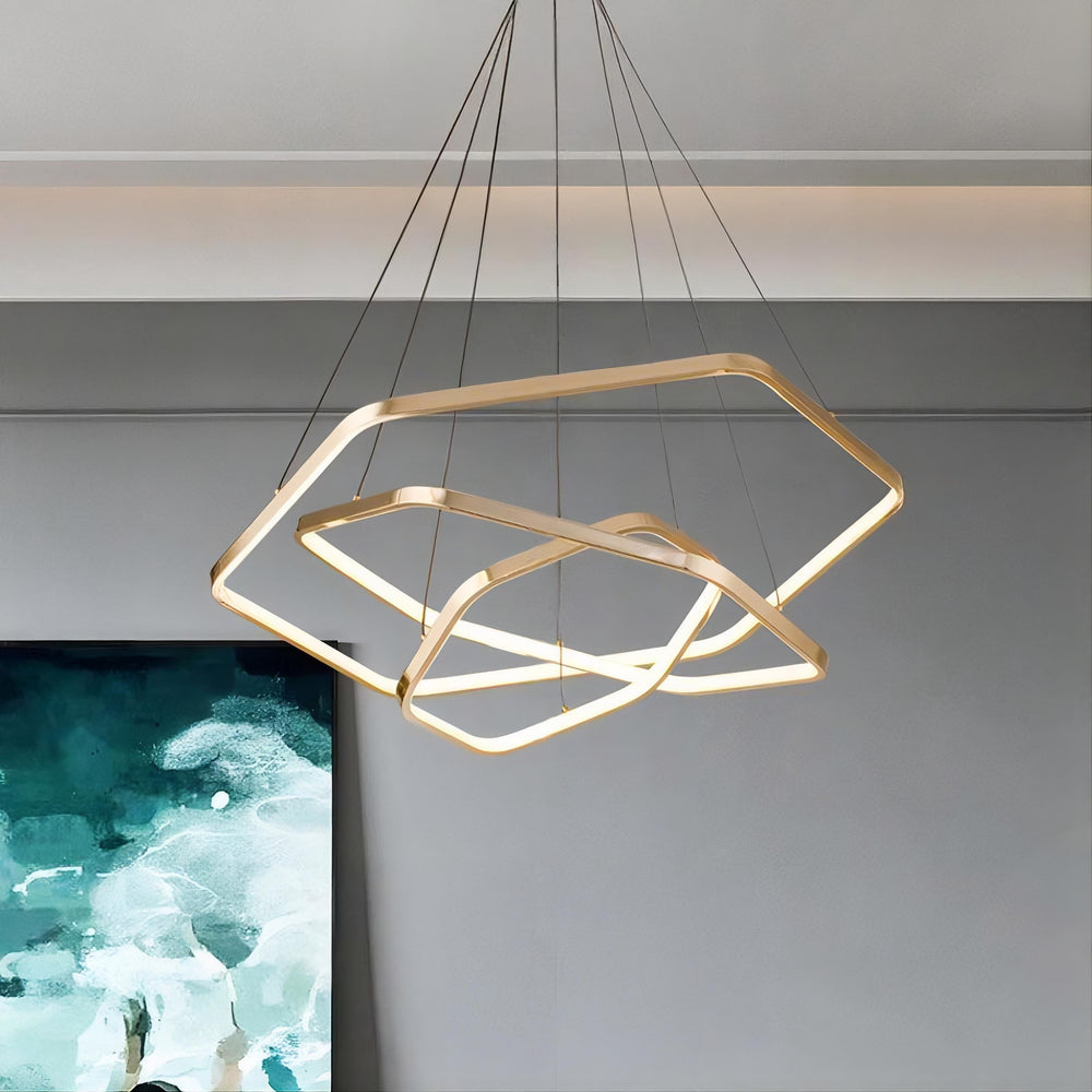 MISSION Ring Chandelier