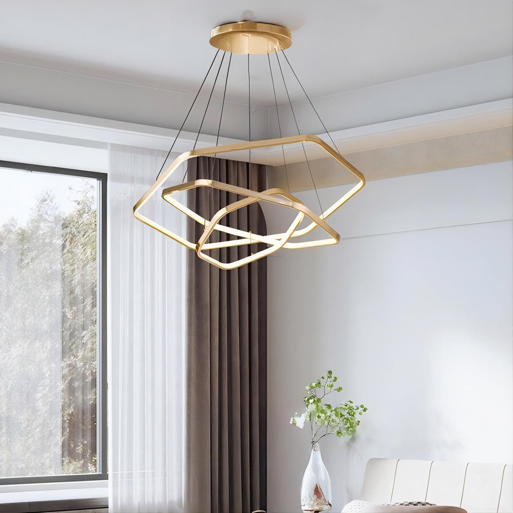 MISSION Ring Chandelier