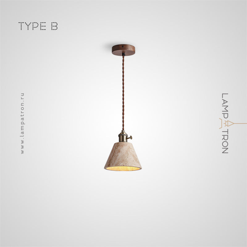 MODESTUS Pendant by Lampadom - top view